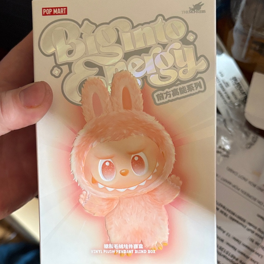 Pop Mart Big Into Energy Bunny Plush